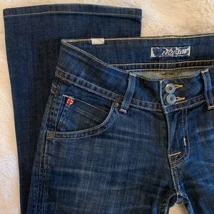 HUDSON dark wash boot cut denim jeans size 25